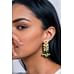 Green & Gold Kundan Biya Earrings