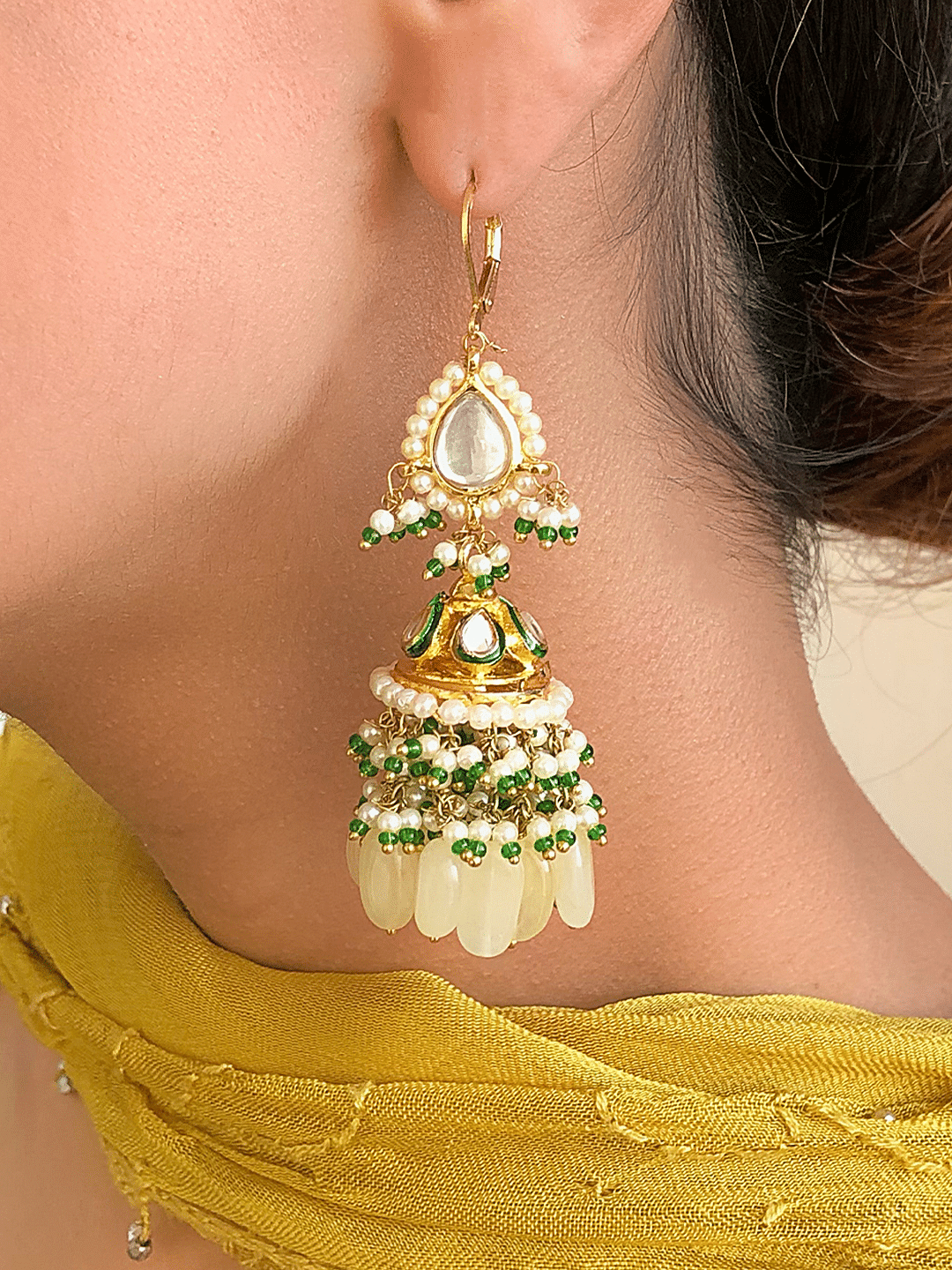 STYLING JHUMKAS WITH LEHENGAS – The Glocal Trunk