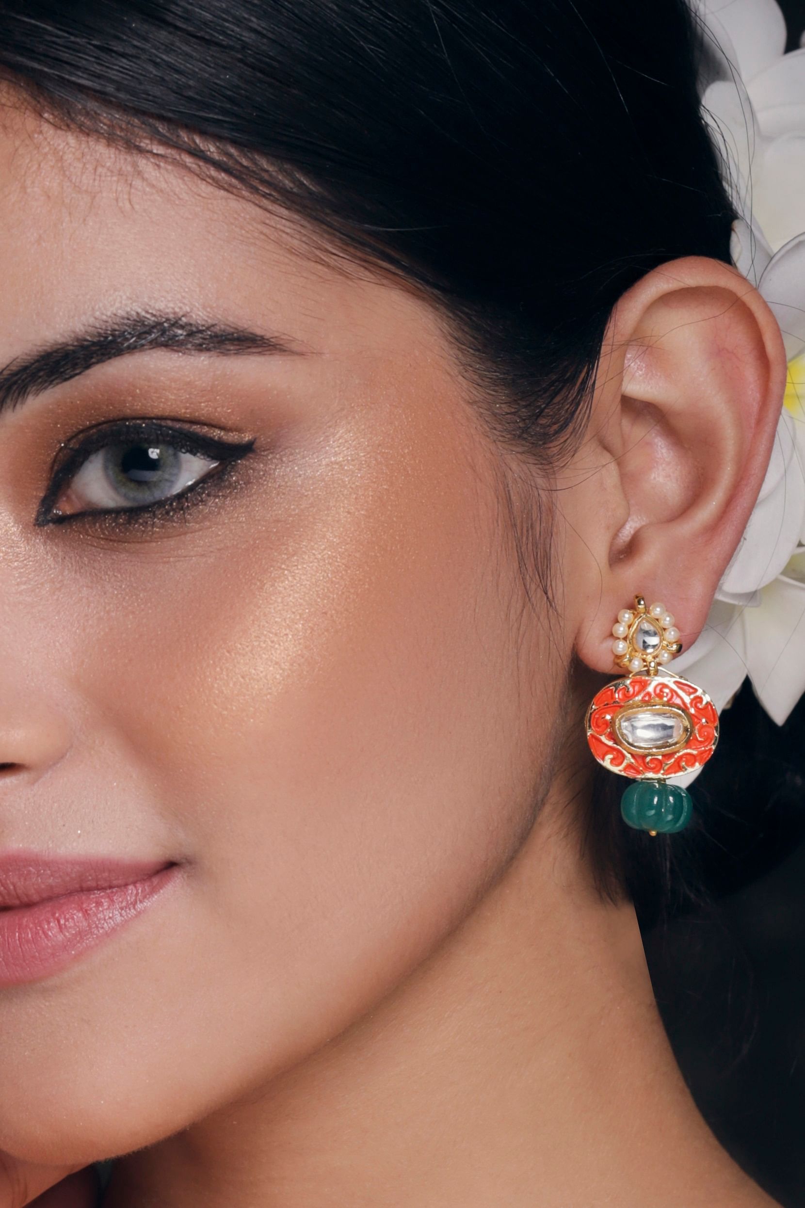 Acrylic Orange Lemon Dangle Drop Earrings for Women India  Ubuy