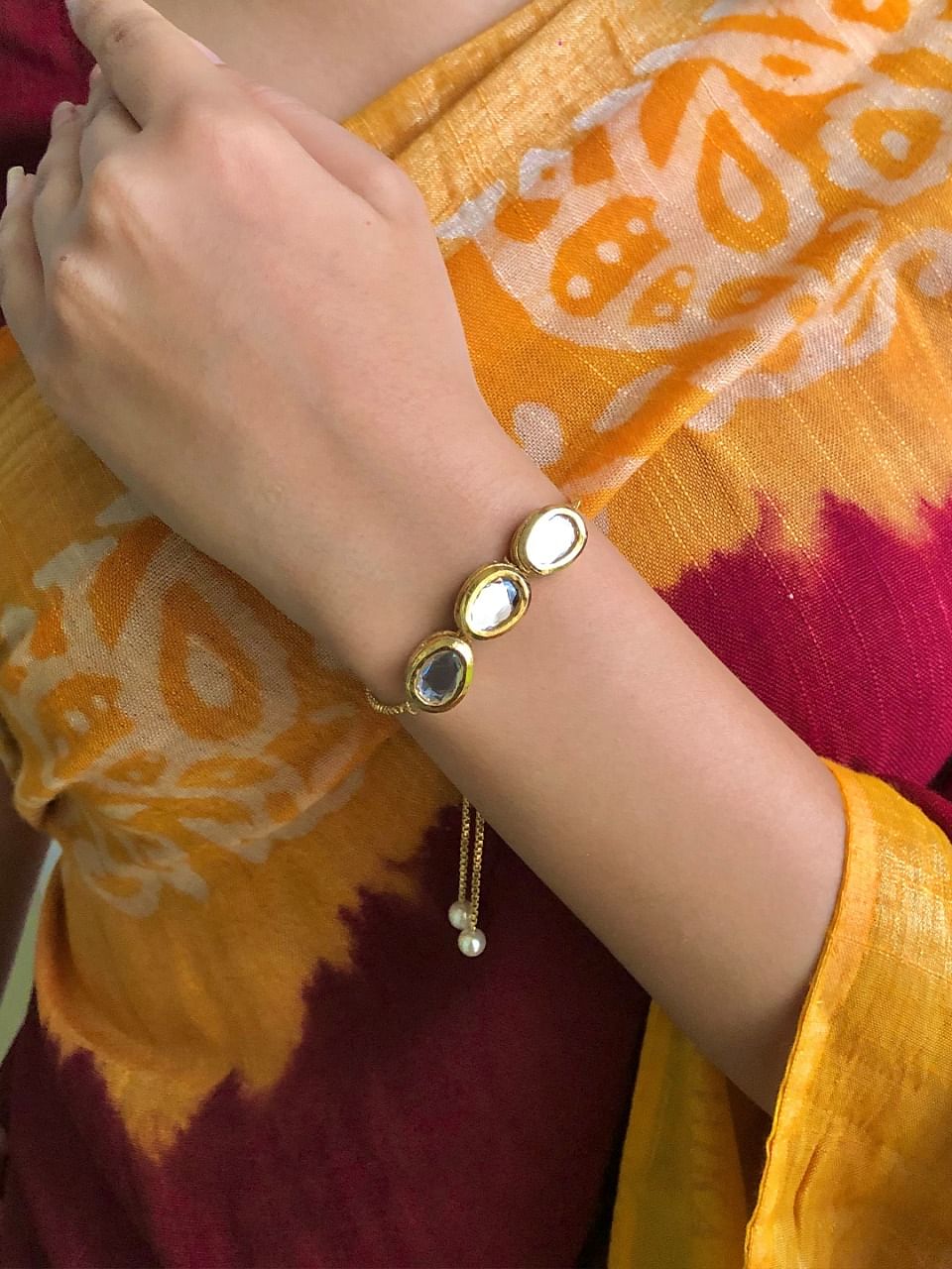 Emani kundan bangle bracelets – Bawaries