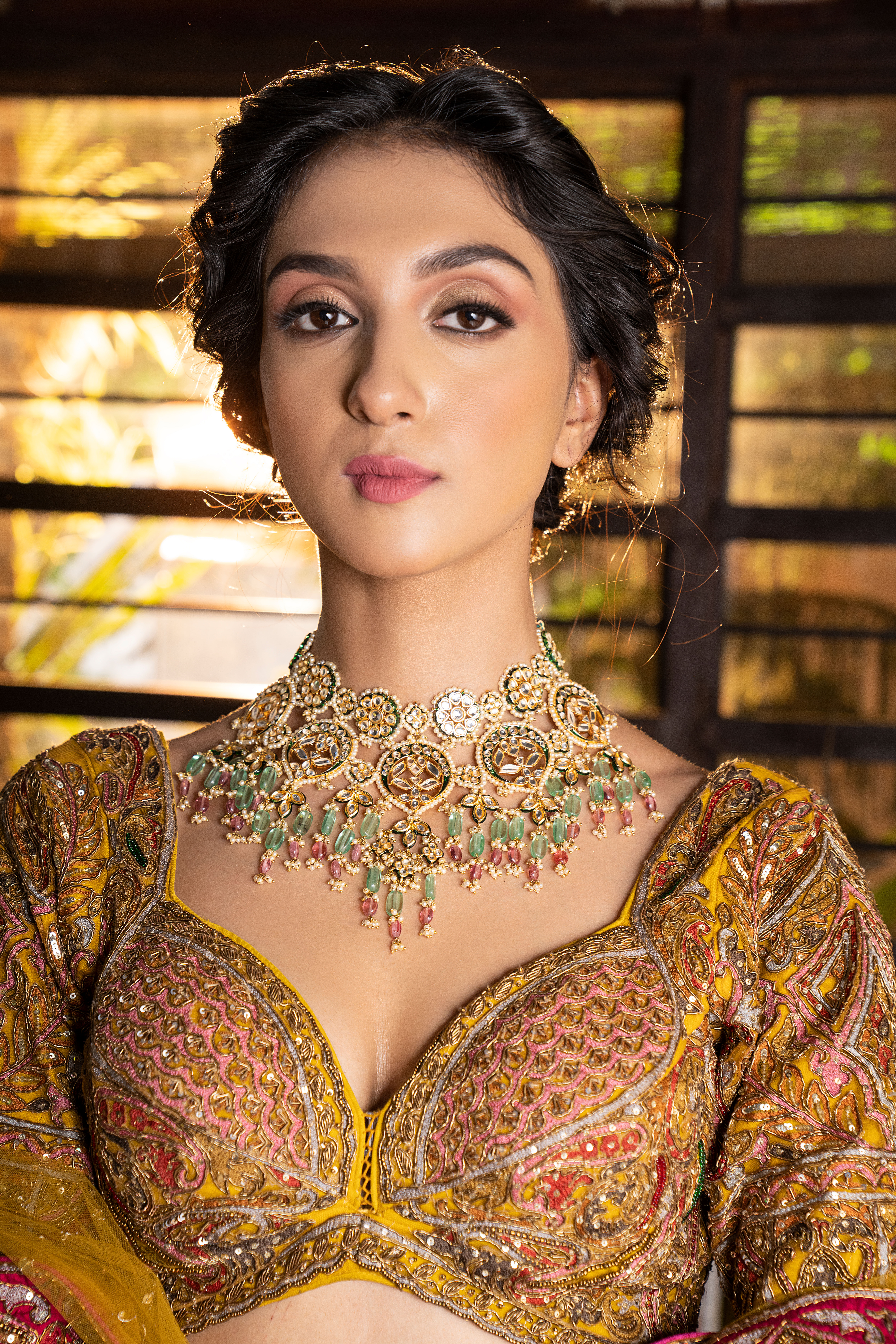 The Best Choker Necklace Designs for a Lehenga Look