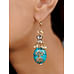 Turquoise Kundan Earrings