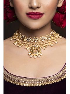 Pearl Kundan Choker Pearl Kundan Choker