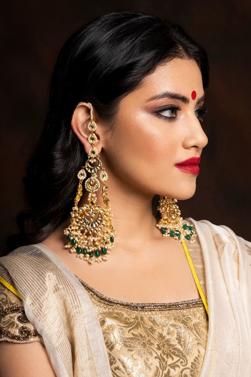 Buy One Stop Fashion Drop Hanging Earrings Gold for Girls and Women Online  at Best Prices in India - JioMart.