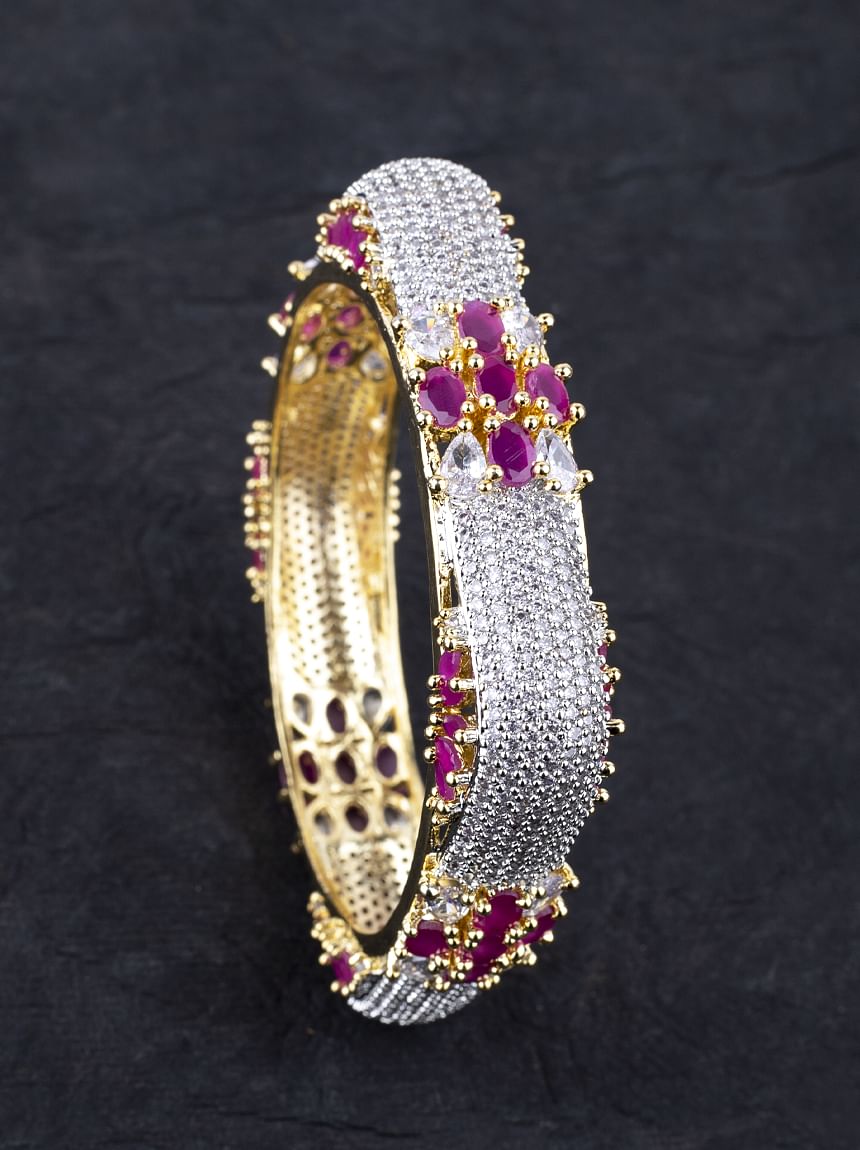 Ruby on sale kada bangles