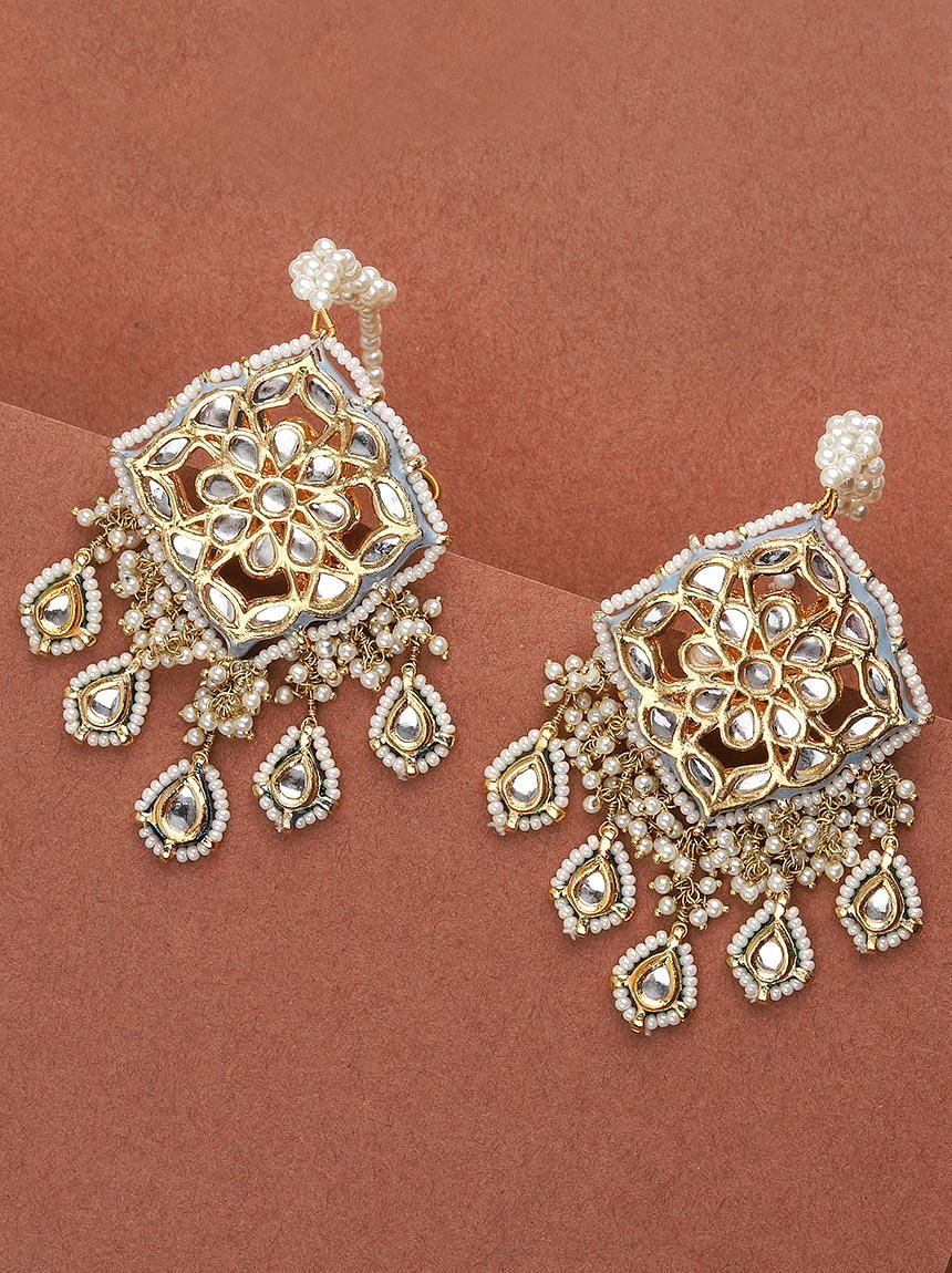 Buy Kord Store Traditional Gold plated Kundan Earrings With Maang tikka For  Girls and Women Online at Best Prices in India - JioMart.