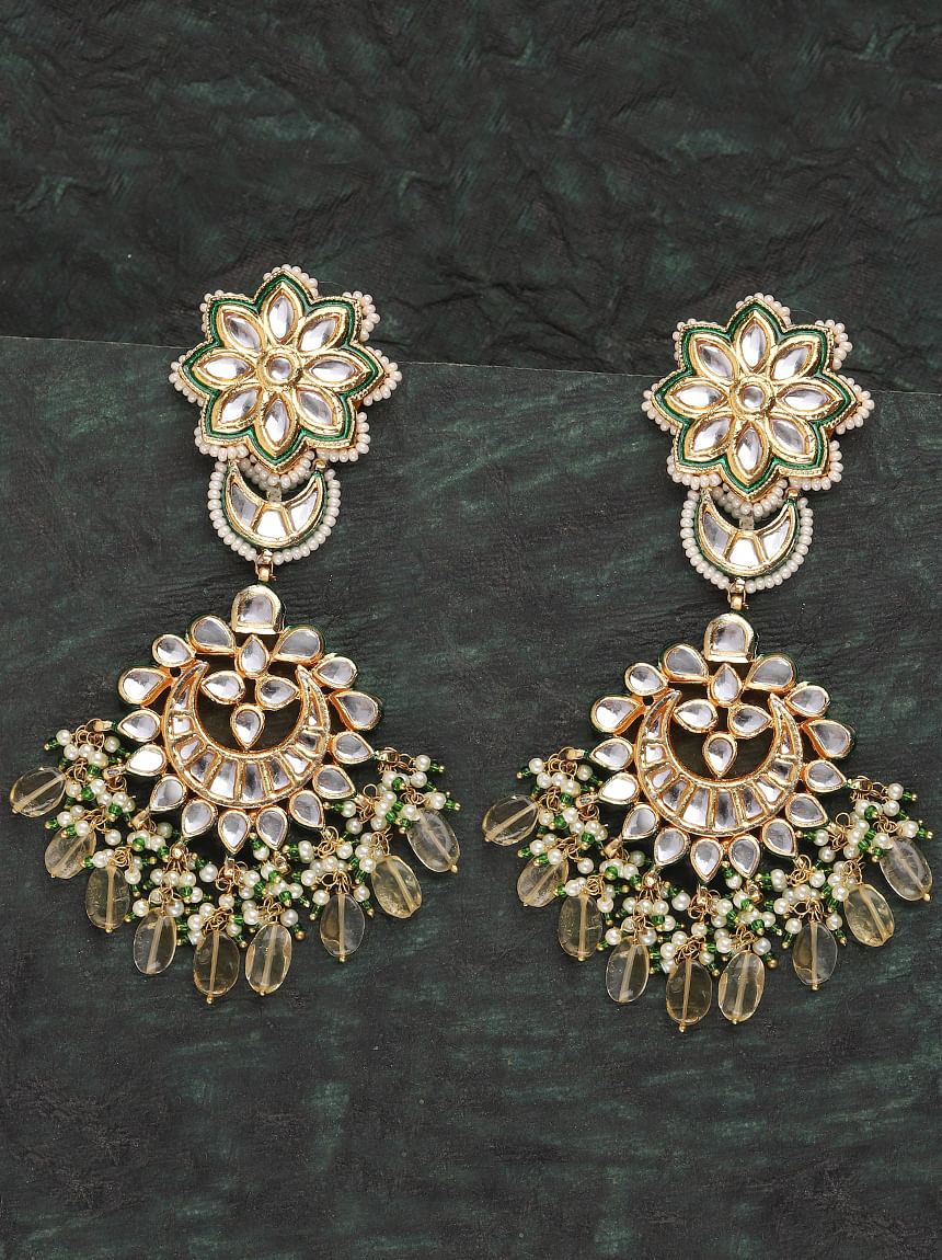 Oxidized Silver Jhumka Temple Jewellery Indian #jhumka #earrings #online  #shopping