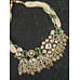 Green & Yellow Pearls Kundan Choker Necklace