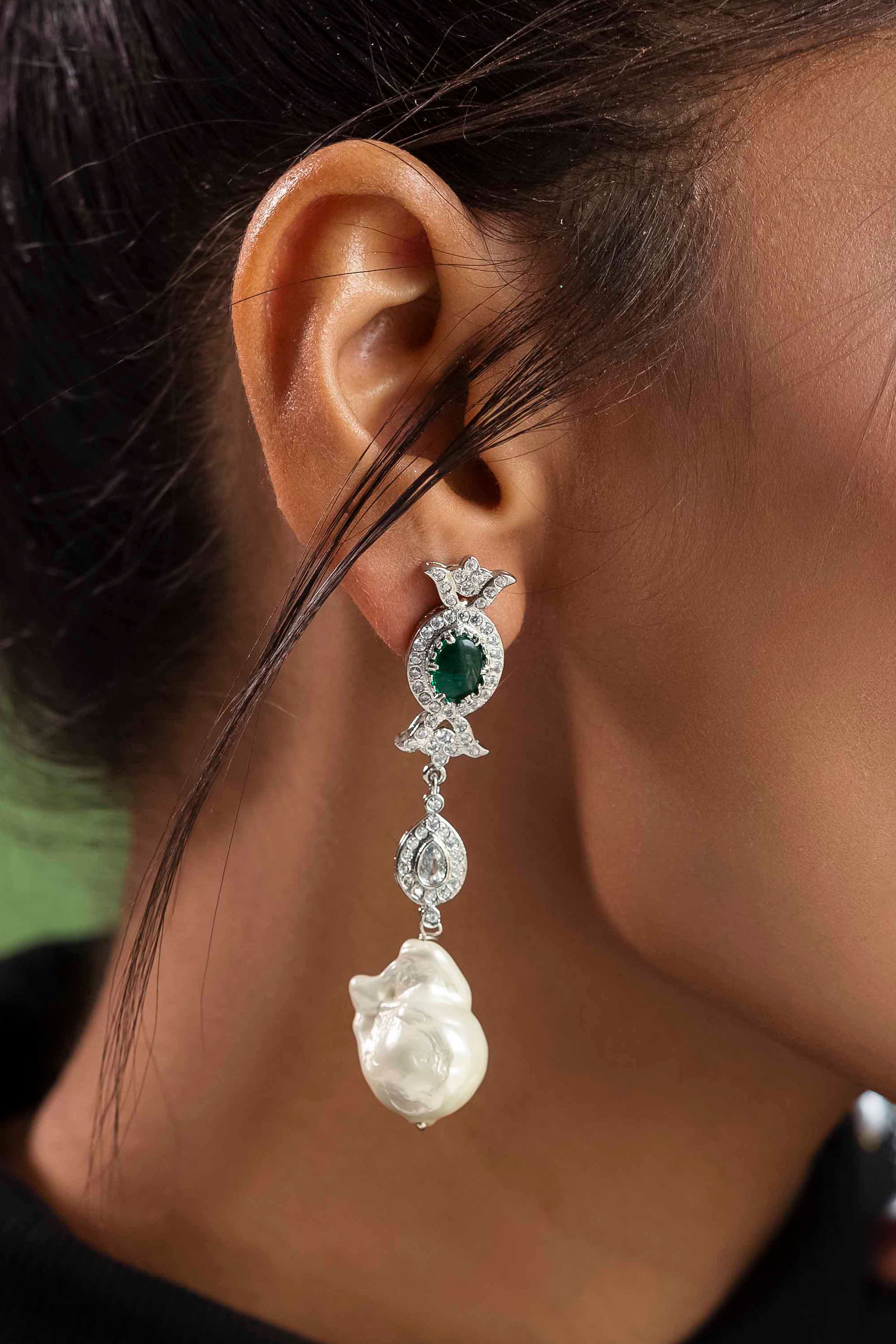 Top 80 Pearl Earrings Online Super Hot Esthdonghoadian 8097